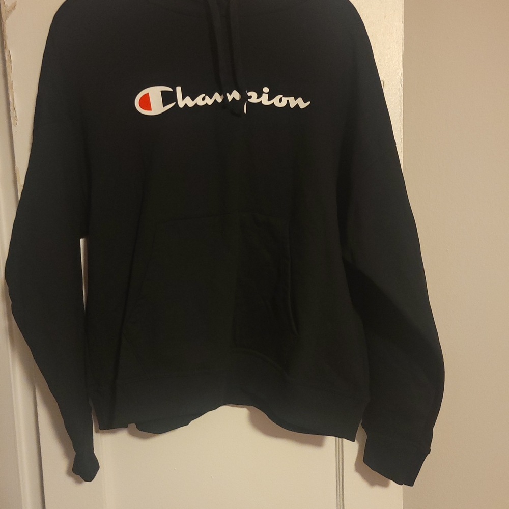 Champion Black Hoodie